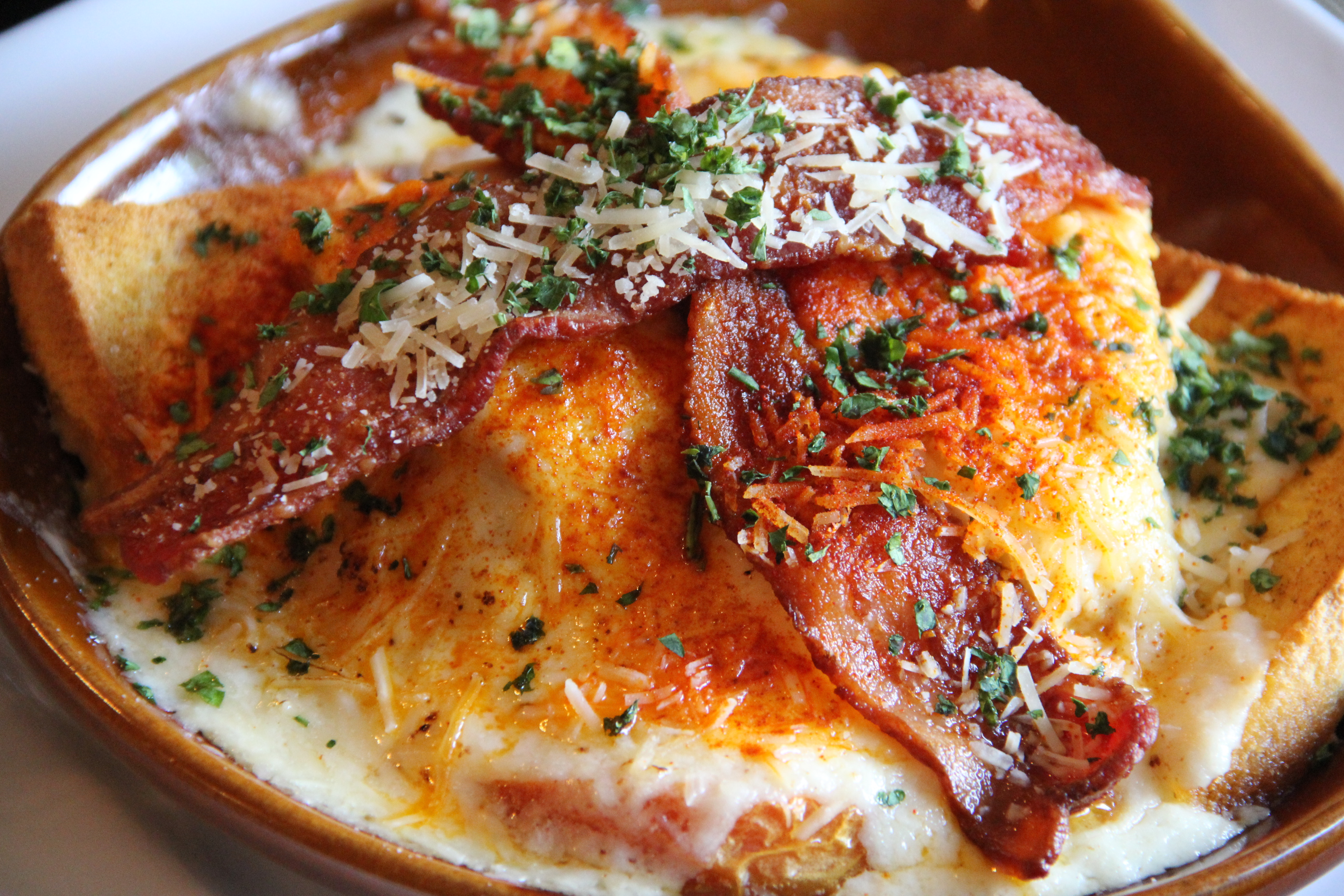 Louisville's famous Hot Brown from Brown Hotel